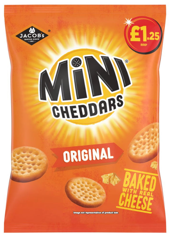 Jacob‘s Mini Cheddars Original 90G