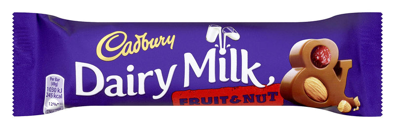 Cadbury Dairy Milk Fruit And Nut 49G
