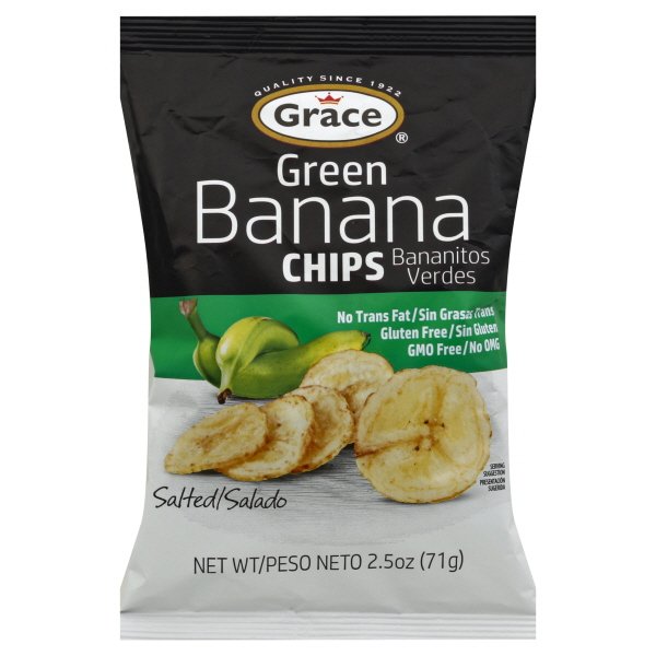 Grace Green Banana Chips 35G
