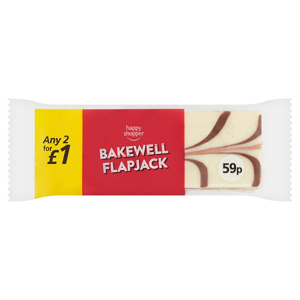 Happy Shopper Bakewell Flapjack 85G