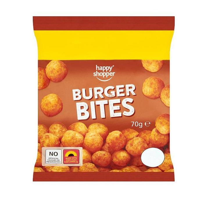 Happy Shopper Burger Bites 70G