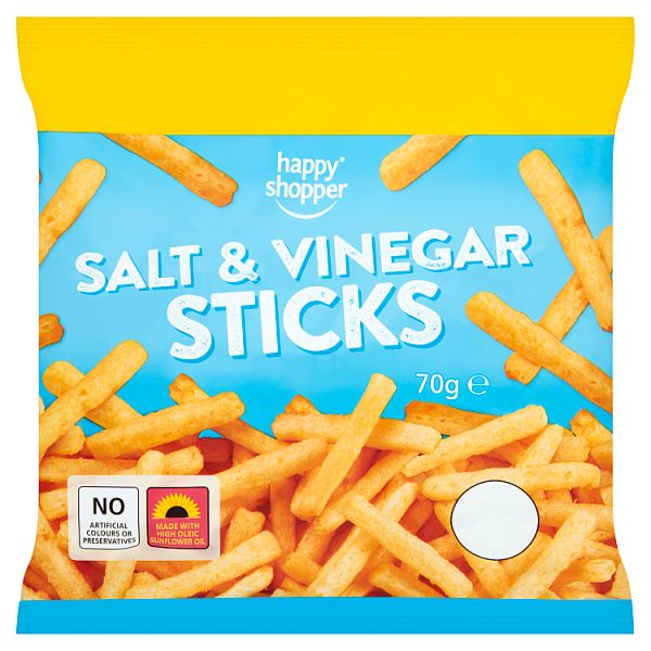 Happy Shopper Salt And Vinegar  70G