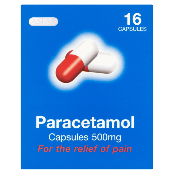 Paracetamol  16 Capsules 500Mg