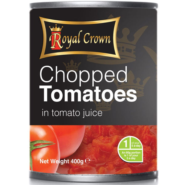 Royal Crown Chopped Tomatoes In Tomato Juice 400G