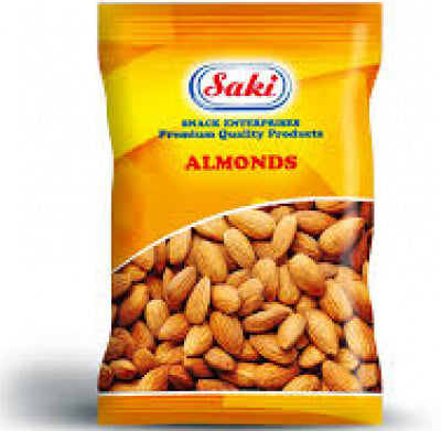 Saki Almond Roasted And Salted 150G