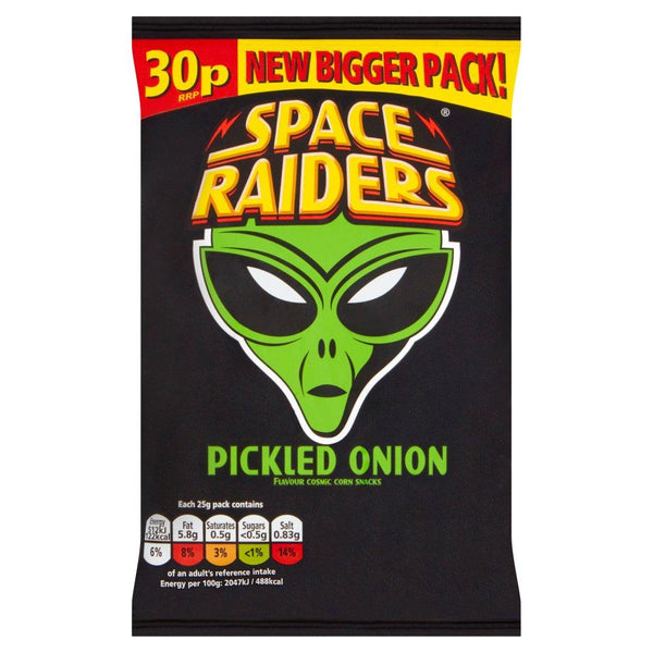 Space Raiders Pickled Onion 25G