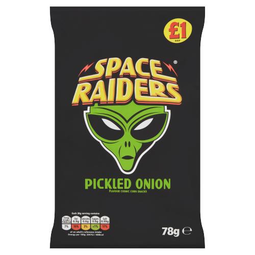 Space Raiders Pickled Onion 78G