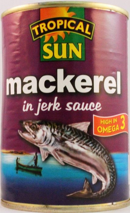 Tropical Sun Mackerel In Jerk Sauce  400G