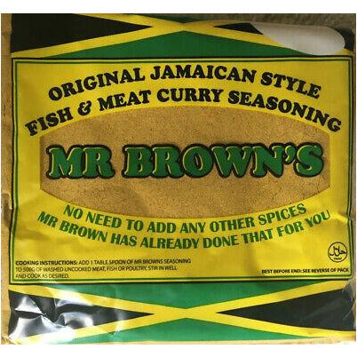 Mr Browns Fish And Meat Curry Seasoning 140G